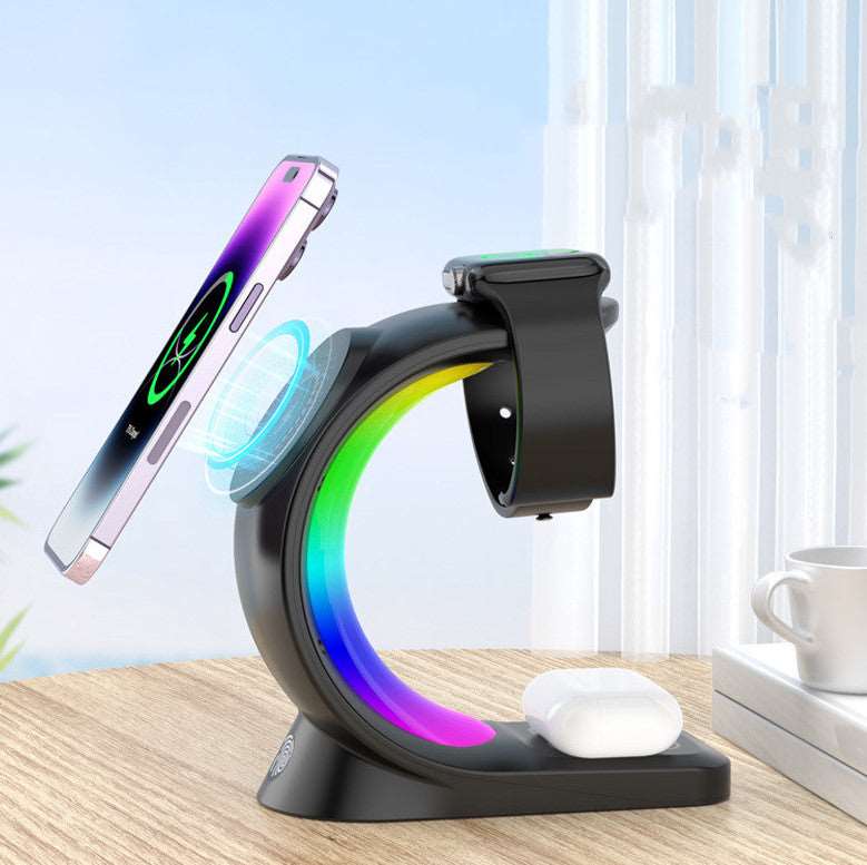 NordicCharge RGB 4-in-1 Magnetic Wireless Charger
